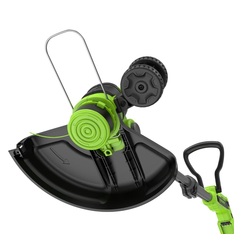Триммер аккумуляторный Greenworks G24LT301 2113207UB, 24V, 30 см, с 1хАКБ 4А и ЗУ