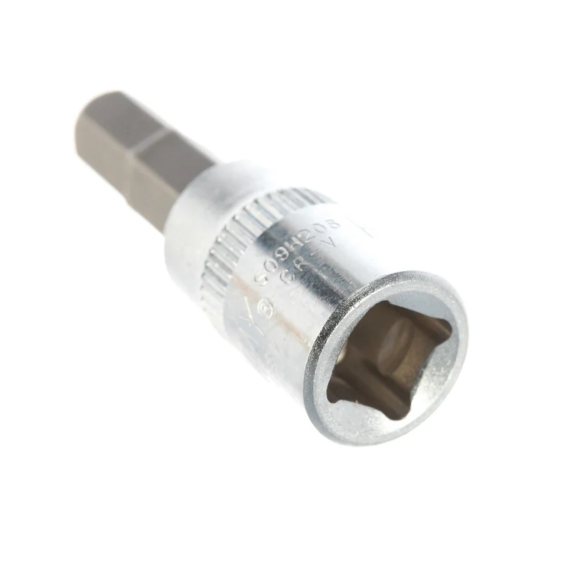 Головка торцевая с шестигранной вставкой "HEX" Jonnesway S09H206, 1/4"DR; 6мм; 37мм