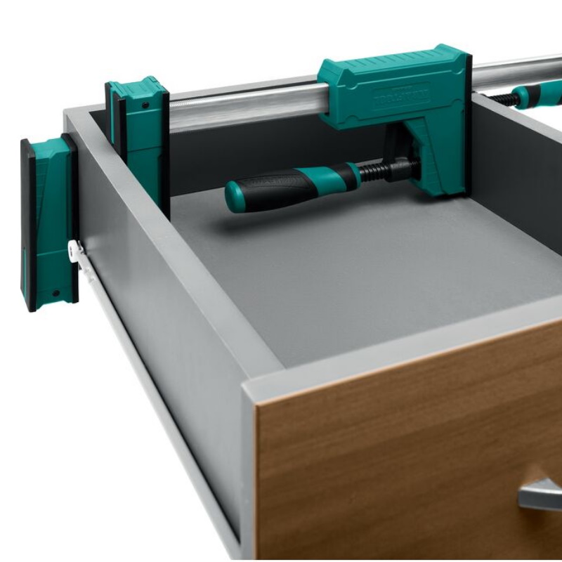 Струбцина Kraftool Grand-600/750 32240-60, 600/750 мм, сжатие/распор, 600 кгс, глубина зажима 95 мм, корпусная в Твери