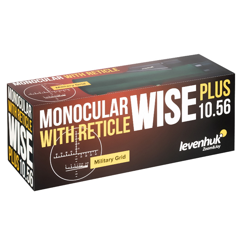 Монокуляр Levenhuk Wise PLUS 81945, 10x56, с сеткой в Иваново