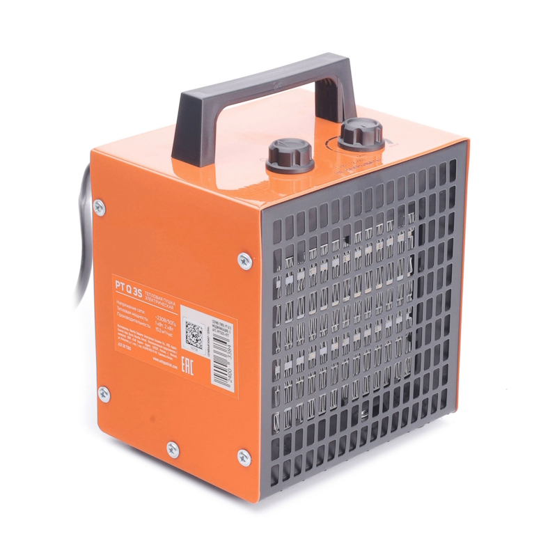 Тепловентилятор электрический Patriot PT Q 3S 633307303, 2000Вт, 230В