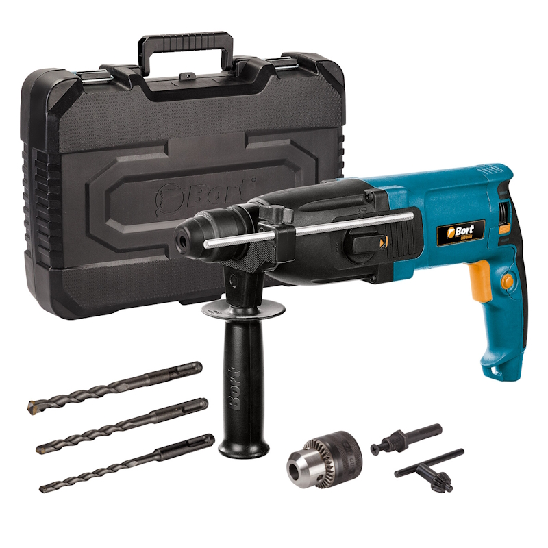 Перфоратор Bort BHD-800N 93724672 в кейсе в Костроме