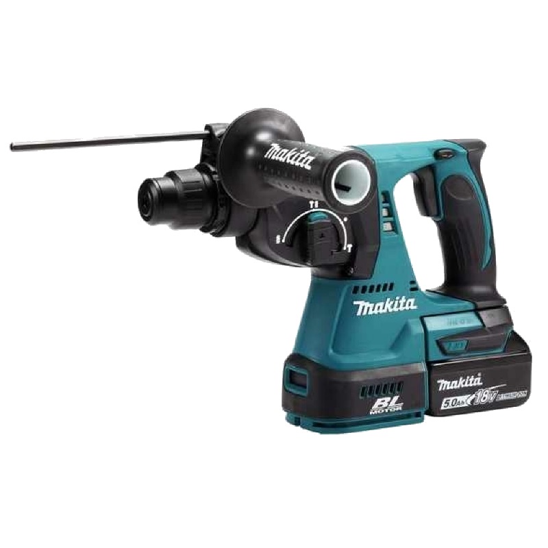 Аккумуляторный перфоратор Makita DHR242RT  в кейсе, с защитной муфтой в Твери