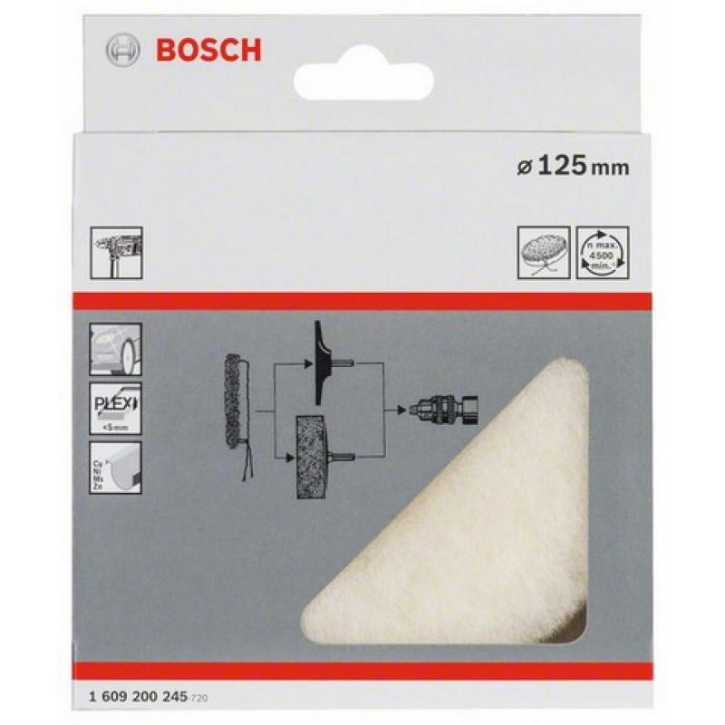Меховая насадка Bosch 1.609.200.245 Ф125 мм в Коврове