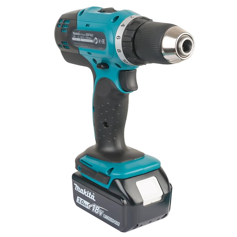 Аккумуляторная дрель-шуруповерт Makita BDF453RFE в Твери