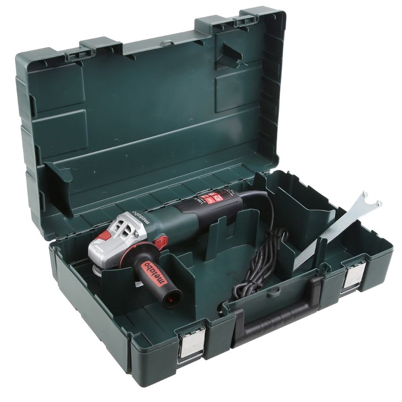 Угловая шлифмашина (болгарка) Metabo WEV 10-125 Quick 600388500, 125 мм, 1000 Вт, плавный пуск, регулировка оборотов в Муроме