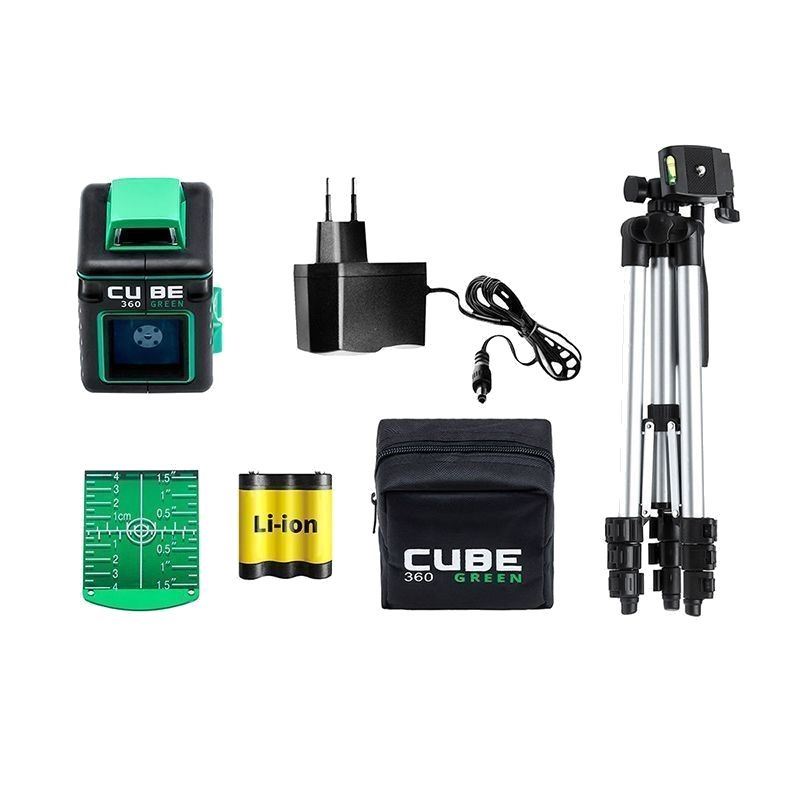 Лазерный уровень ADA CUBE 360 GREEN PROFESSIONAL EDITION в Туле