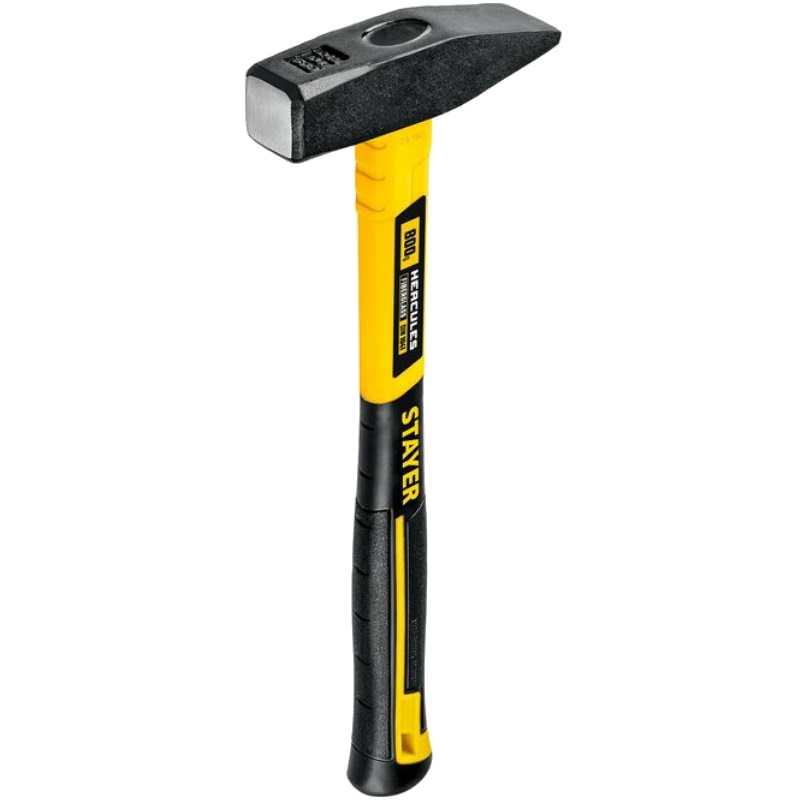 Молоток слесарный Stayer Fiberglass 20050-08 20050-08_z02, 800 г, с фиберглассовой рукояткой в Угличе