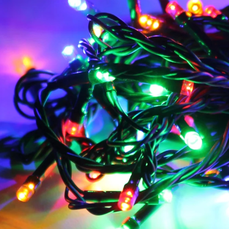 Гирлянда светодиодная Космос KOC_GIR120LED_RGB 273557, 120LED,12.8м (11.3+1.5), 8 режимов, мульти в Костроме