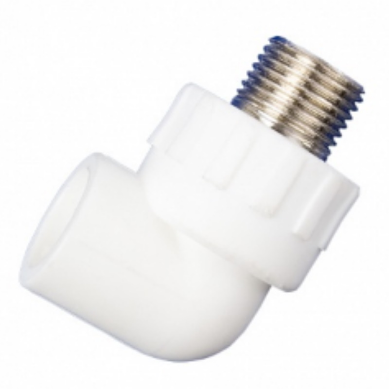 Полипропиленовый угольник MeerPlast, 20x1/2", с внутренней резьбой
