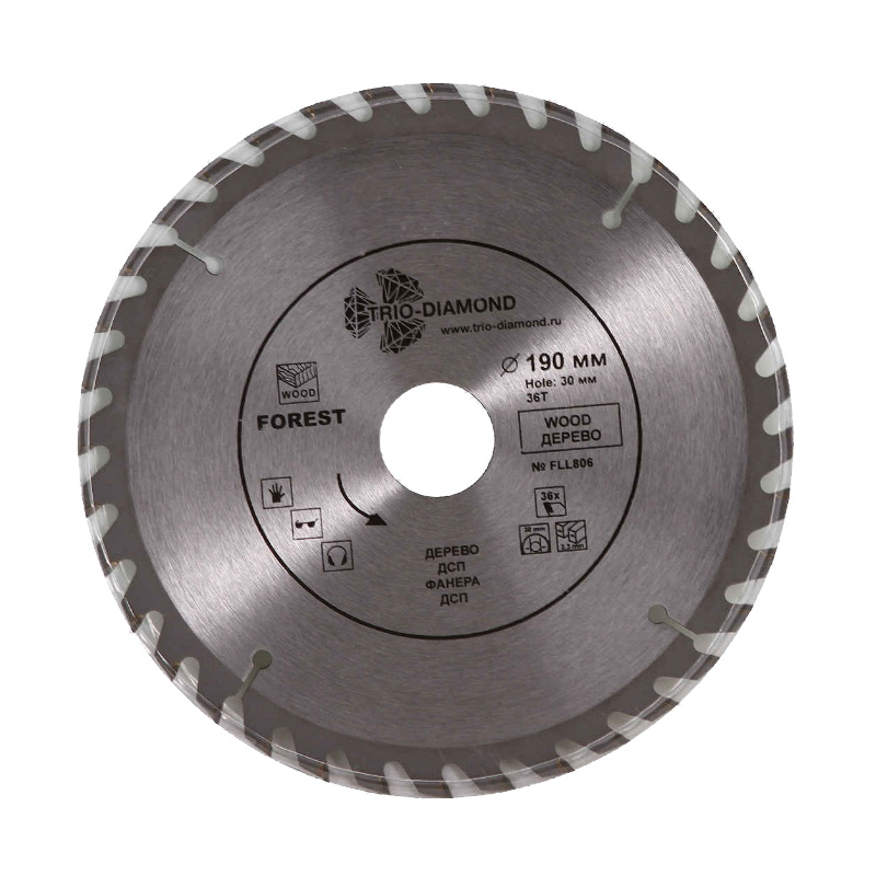 Диск пильный Trio-Diamond FLL806 1903036Т 527₽