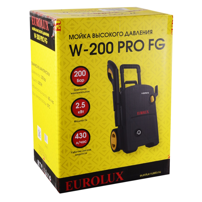 Мойка высокого давления Eurolux W-200 PRO FG 70/8/59, 200 бар в Нижнем Новгороде