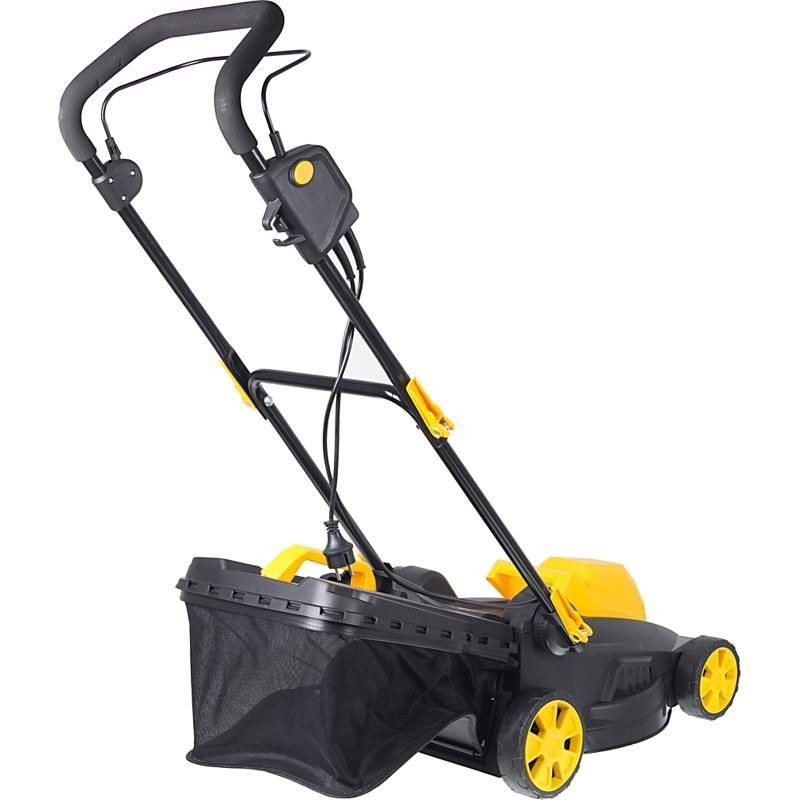 Газонокосилка электрическая Huter ELM-1400T 70/4/6 (1400 Вт, высота скашивания 65 мм, объем травосборника 35 л, ) в Коврове