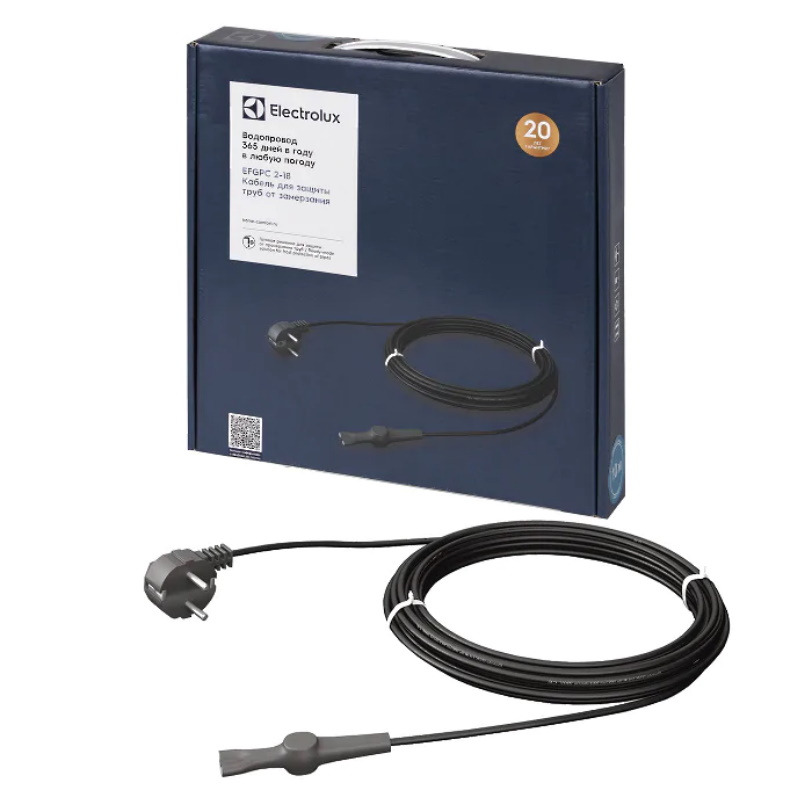 Кабель для обогрева трубопроводов Electrolux EFGPC 2-18-2 НС-1068332, комплект  в Череповце