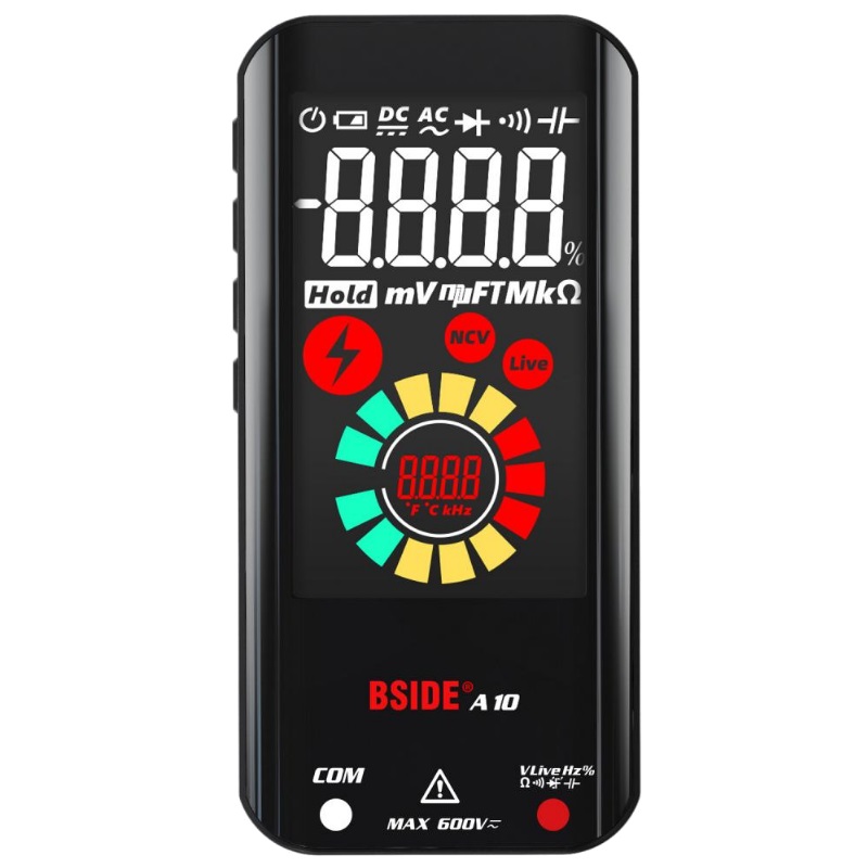 Мини-мультиметр цифровой Zitrek BSIDE A10 064-0004 с цветным дисплеем и встроенным аккумулятором в Туле