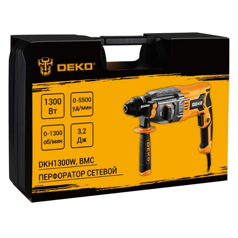 Перфоратор Deko DKH1300W  в кейсе 083-1062 в Туле