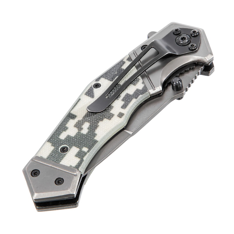 Нож складной Denzel 79209, многоцелевой, системы Liner-Lock, с накладкой G10 на эргономичной рукоятке в Коврове