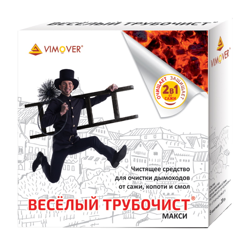 Средство  для не механ. очистки дымоходов Веселый трубочист во Владимире