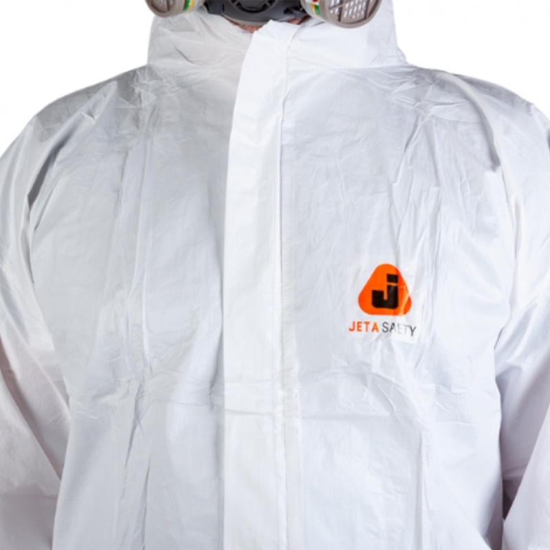 Комбинезон химической защиты Jeta Safety JPC-65-XL, из MP+ SMS на спине (55% полиэтилен, 45% полипропилен), 65г/м², р.XL/52-54  в Вологде