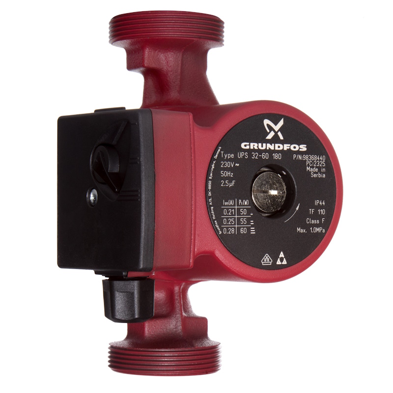 Насос циркуляционный Grundfos UPS 32-60 EU НС-1595969 18408₽