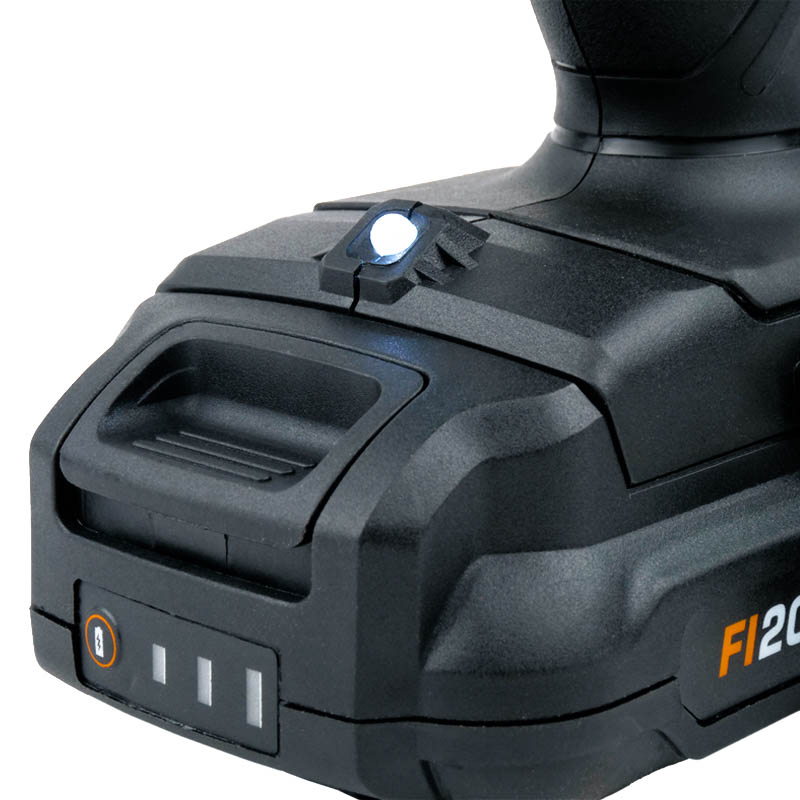 Аккумуляторный ударный гайковерт Ferm Industrial CDM1142P, 20В, 150Нм, 2,0 Ач, 2 акк., Li-ion, кейс. в Костроме
