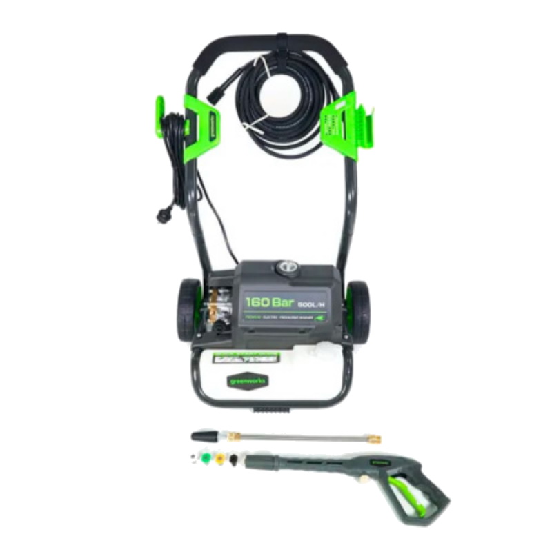 Мойка высокого давления Greenworks 5106807, 160 бар, электрическая, 2800 Вт в Угличе