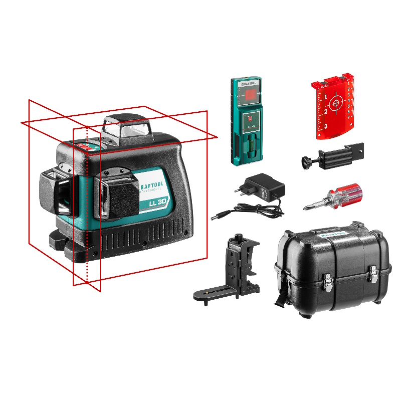 Лазерный нивелир Kraftool LL 3D-4 34640-4 в Костроме