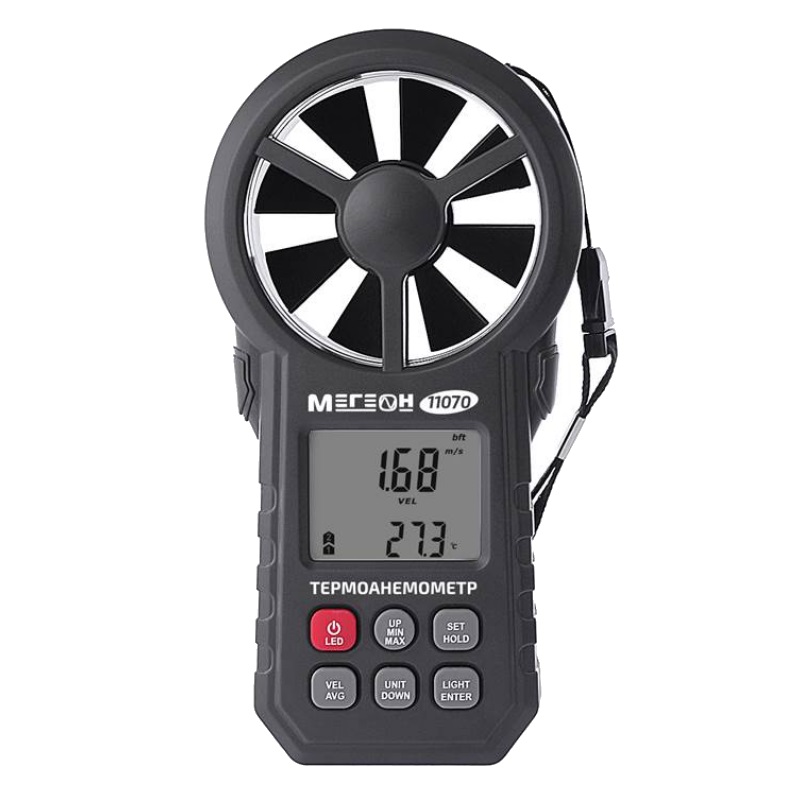 Цифровой термоанемометр с Bluetooth Мегеон 11070 к0000031909