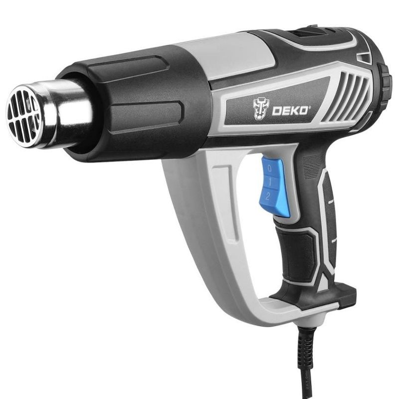 Фен строительный Deko HG2500 PRO 063-4336 (мощность 2500 Вт, макс температура 600°C, LCD, 2 режима) в Череповце