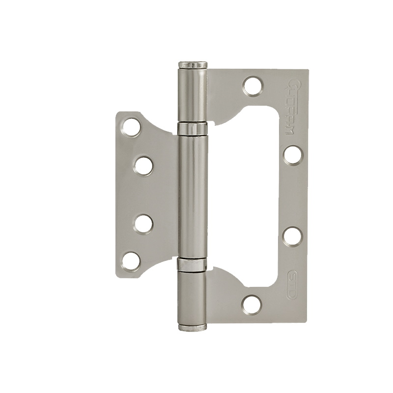 Петля-бабочка дверная Нора-М 800-4" STD 15529, 100*75*2,5 мм, накладная, матовый никель в Муроме