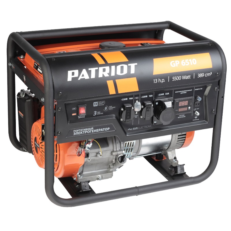 Бензиновый генератор Patriot GP 6510 во Владимире
