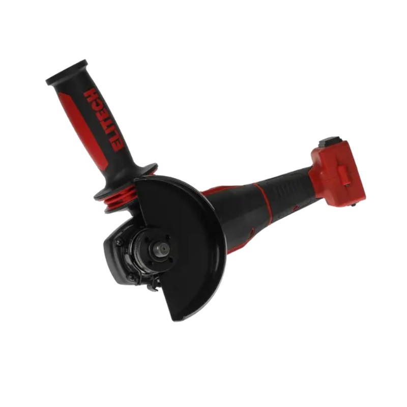Угловая шлифмашина (болгарка) аккумуляторная Elitech МШУ 18БЛ Е2213.001.00, 125 мм, 18 В, без АКБ и ЗУ, плавный пуск, регулировка оборотов в Рыбинске