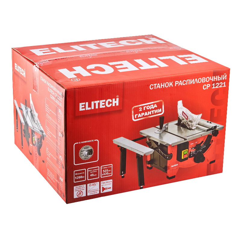Станок распиловочный Elitech СР 1221 (E2001.005.00) 207404