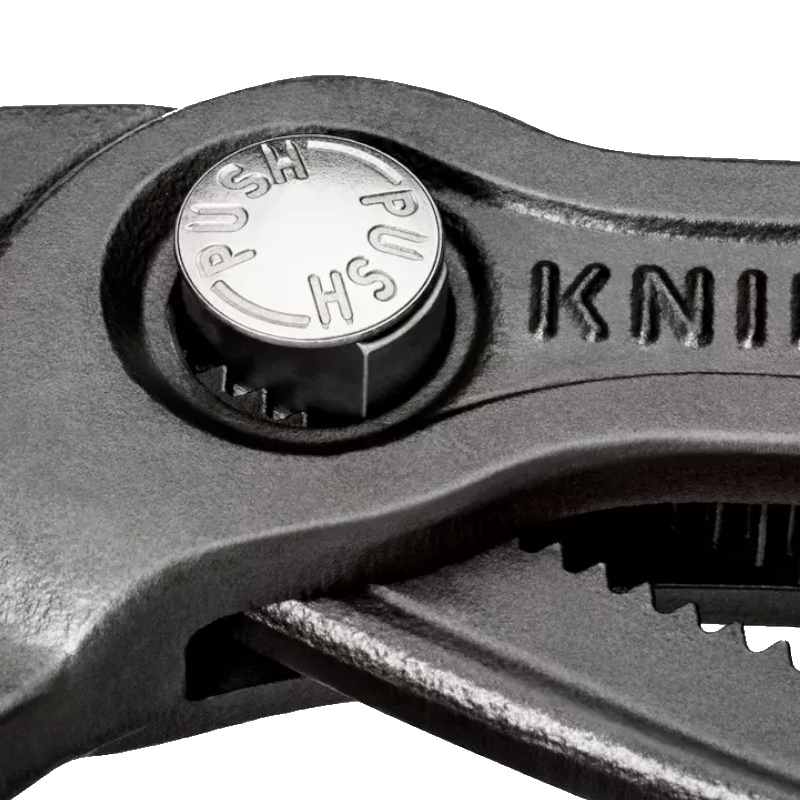 Клещи переставные Knipex COBRA KN-8703300SB, зев 70 мм, длина 300 мм, хром, обливные ручки, SB в Кинешме