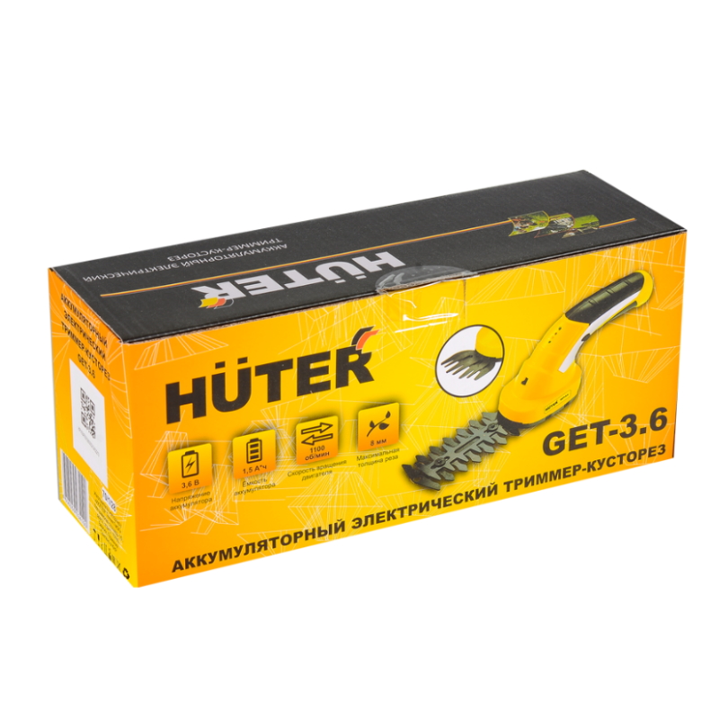 Аккумуляторный электрический триммер-кусторез Huter GET-3,6 70/1/28 в Угличе