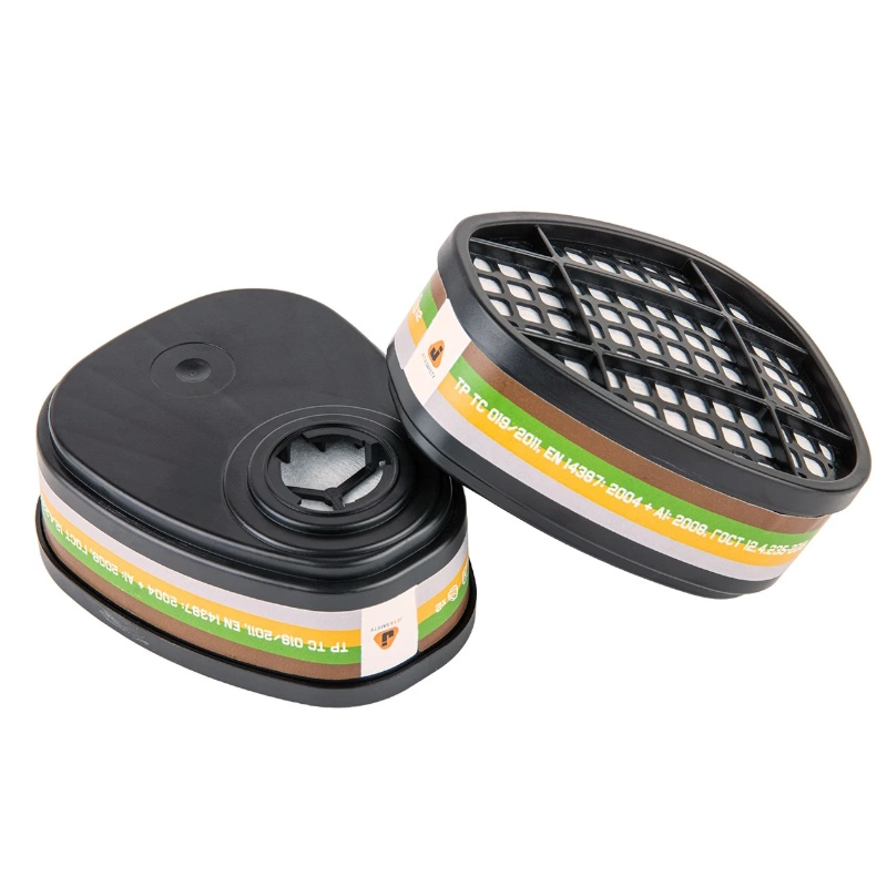 Противогазовый фильтр Jeta Safety 6641, для защиты класса АВЕК2, 2 шт