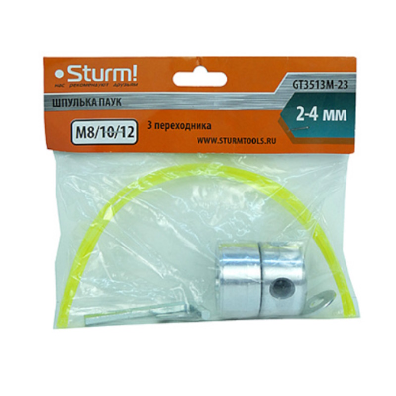 Шпулька Sturm GT3513M-23 (тип паук, М8 / 10 / 12, леска 2-4 мм) в Иваново