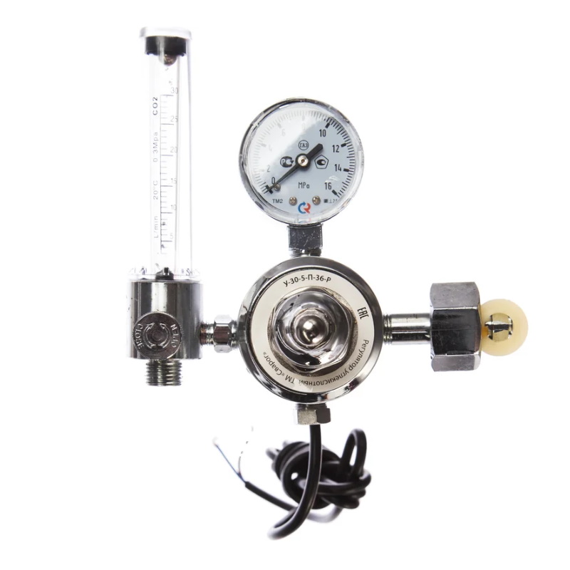 Регулятор углекислотный Сварог У-30-5-П-36-Р (1C008-0117 CO2 36V) 00000099435, манометр с поверкой в Твери