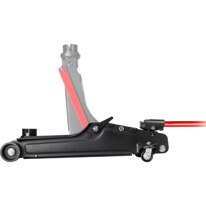 Домкрат подкатной Startul AUTO ST8014-08, 2,5 т, низкопрофильный, поворотная ручка, высота 85-380 мм, резиновая опора в Александрове