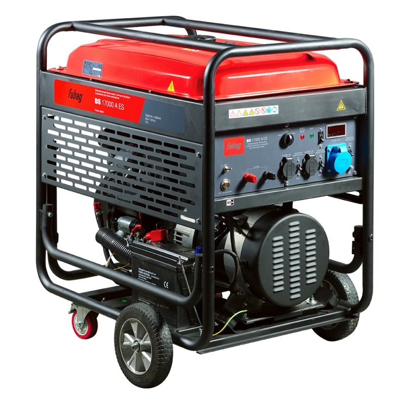 Электростанция бензиновая Fubag BS 17000 A ES 641057 с электростартером и коннектором автоматики 415230₽