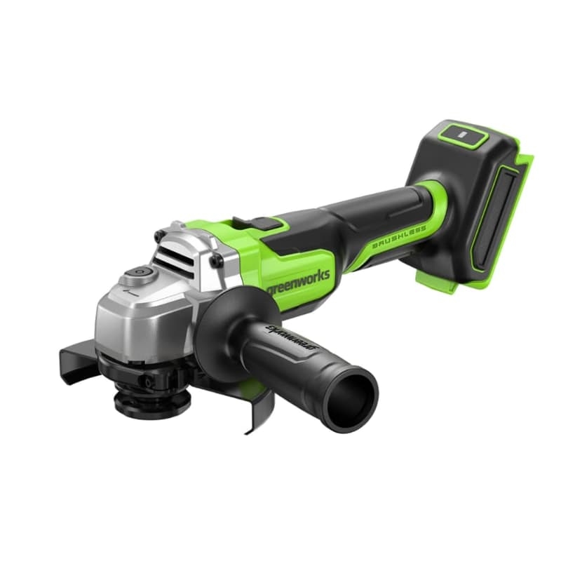 Угловая шлифовальная машина Greenworks AG590 24V 3201007CUH, аккумуляторная, б/щет, 125 мм, 8500 об/мин,  АКБ 8Ач, ЗУ в Череповце