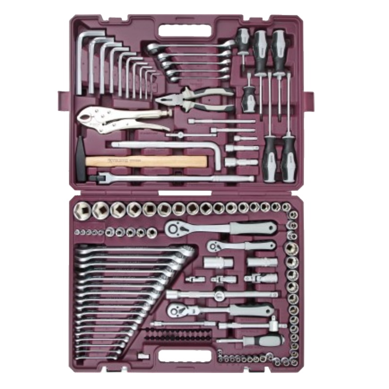 Набор инструмента универсальный Thorvik TS142 054016 14 38 и 12DR 142 предмета 15057₽