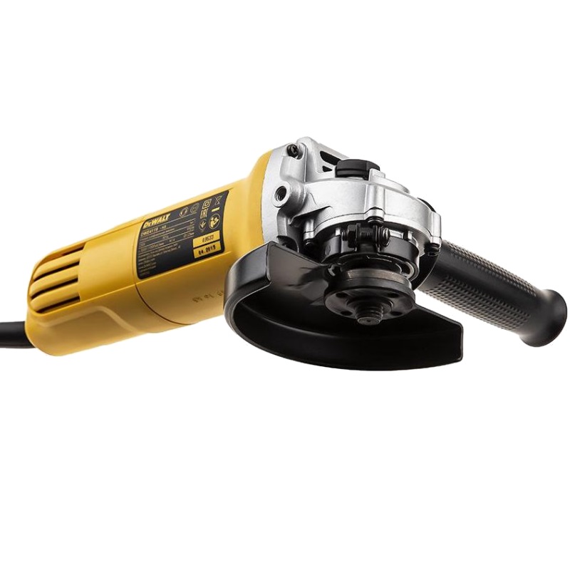 Угловая шлифмашина DeWalt DWE4119 + Подарок рулетка Stanley Tylon (5м х 19мм)