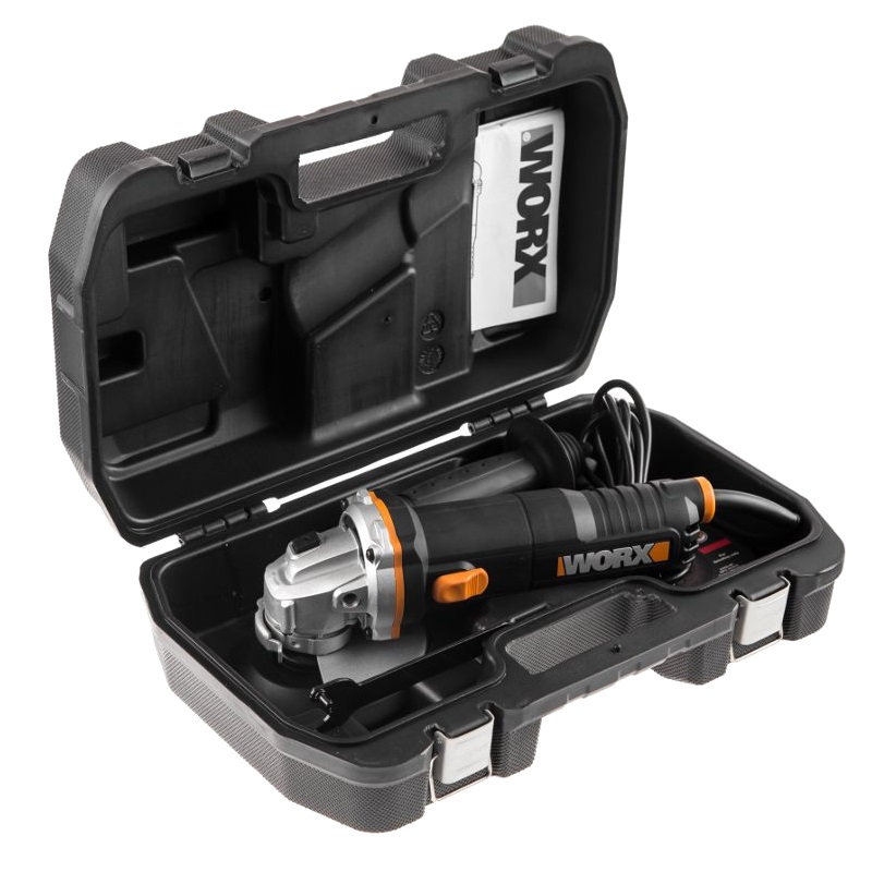 Угловая шлифмашина (болгарка) Worx WX712, 120 мм, 860 Вт, в кейсе в Угличе