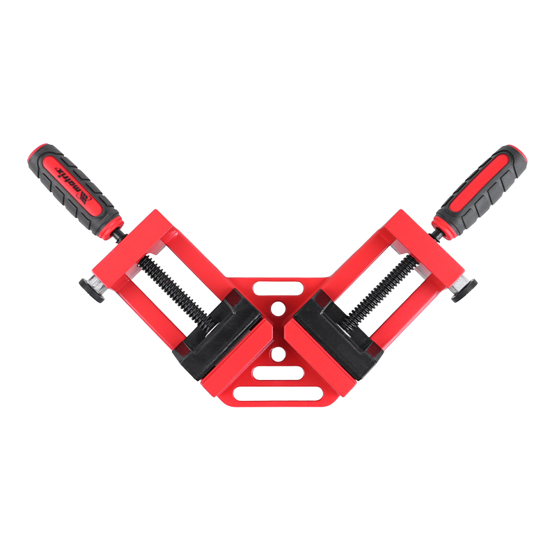 Быстрозажимная угловая струбцина Matrix 20322 (65/65 мм, двухкомпонентные рукоятки)