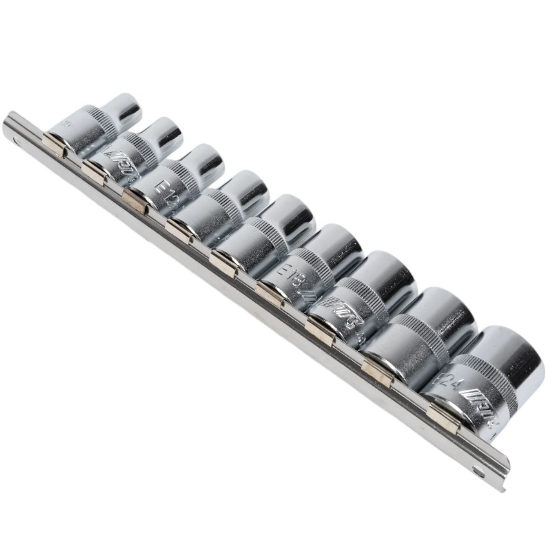 Набор головок торцевых JTC JTC-H409E, TORX, 1/2", E10-E24, 9 предметов