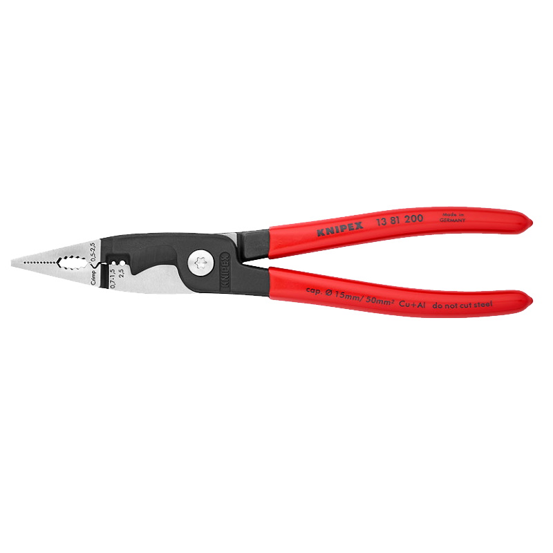 Клещи электромонтажные Knipex KN-1381200, 6 в 1, 200 мм в Иваново