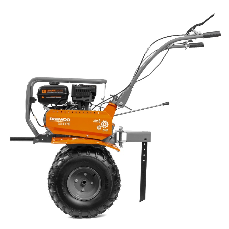 Бензиновый мотоблок Daewoo DATM 6.2 PRO, 8.5 л.с., 6 вперед / 2 назад, редуктор шестеренчатый в Костроме