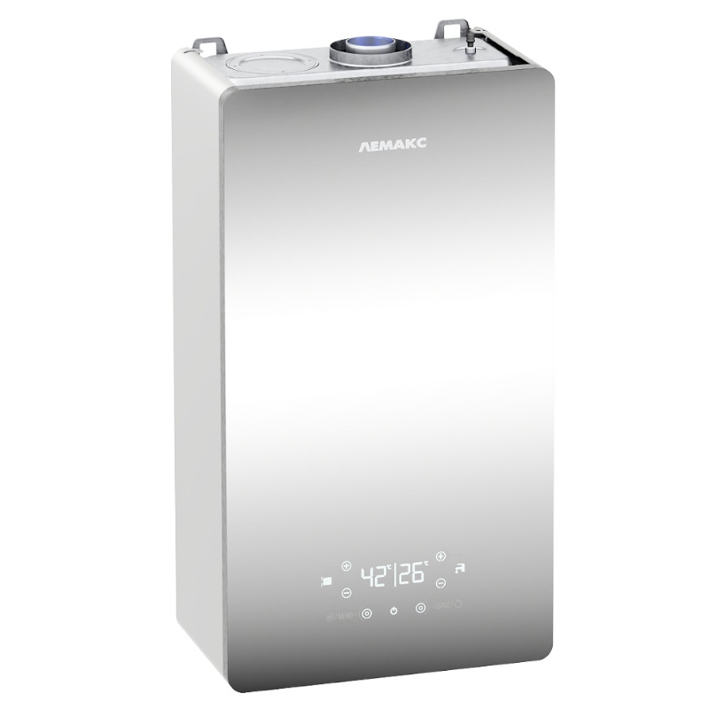 Газовый котел Лемакс PRIME PRO 24 (Silver), двухконтурный, 24 кВт, настенный