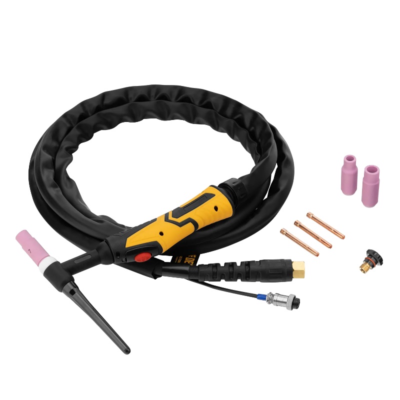 Горелка сварочная TIG Denzel WP26 93644, разъем 2 пина, 3 метра